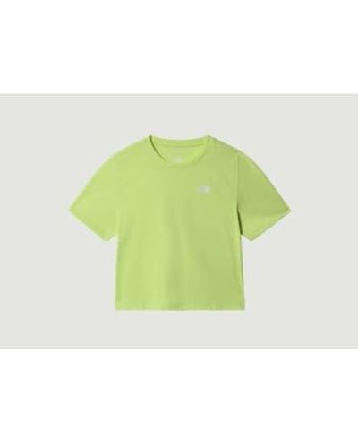 The North Face TEE Foundation Sports Cropa - Verde