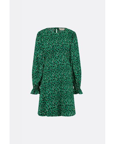 FABIENNE CHAPOT Green Petit Amour Printed Vanessa Dress