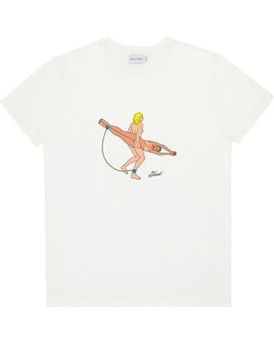 Bask In The Sun In The Sun Surfers T-shirt S - White