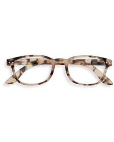 Izipizi Shape B Light Tortoiseshell Reading Glasses +1.5 - Brown
