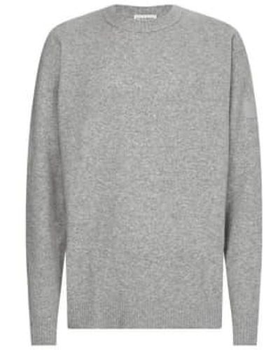 Calvin Klein Lycra Blend Comfort Sweatshirt Xl - Gray