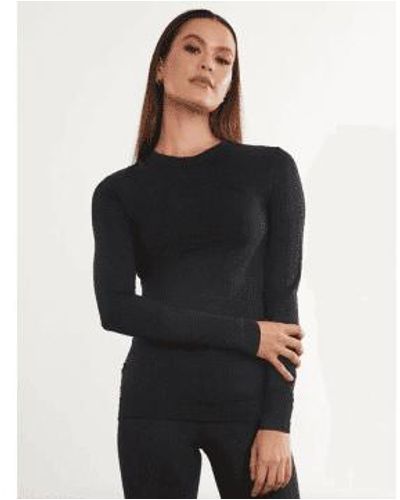 Commando Butter Long Sleeved Top - Nero