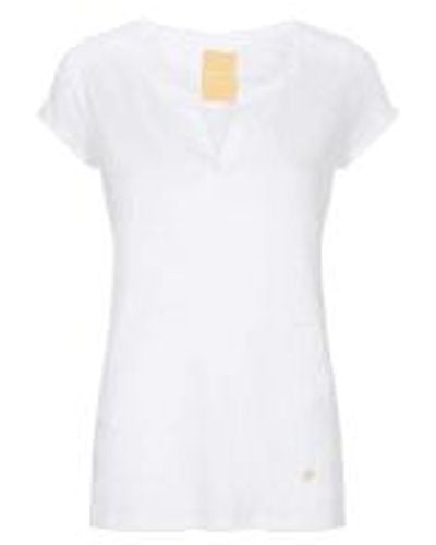 Mos Mosh Troy Ss T Shirt - Bianco