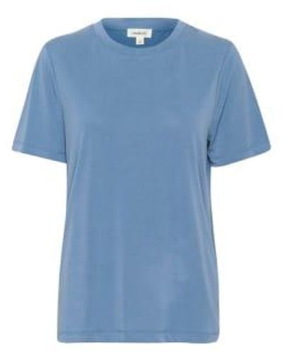 Soaked In Luxury Slcolumbine Coronet Loose Fit T-shirt Xs - Blue
