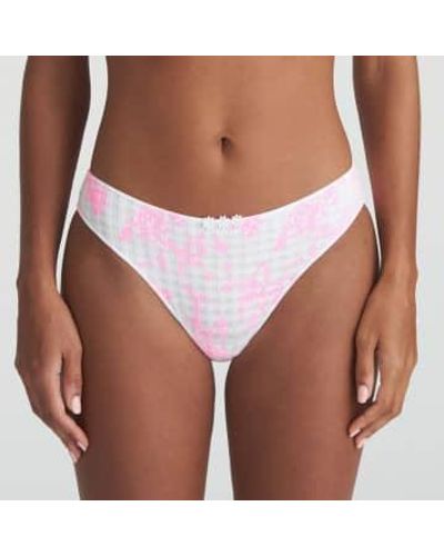 Marie Jo Avero Tiny Rio Briefs dans Love Blossom - Violet