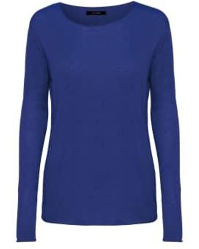 Oh Simple Silk Cashmere Sweater Xs - Blue