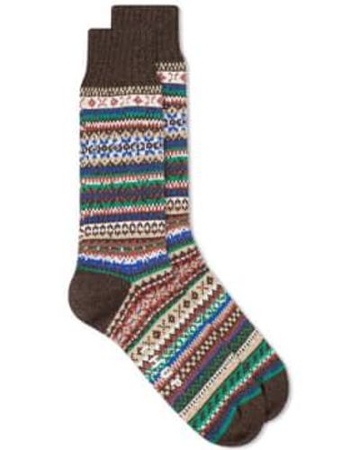 Chup Socks Firande Socks Wood - Blu