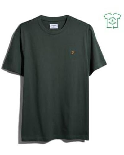 Farah T Shirt Vert Foret - Verde
