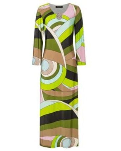 Ana Alcazar Pranea Deco Maxi Dress / 36 - Green