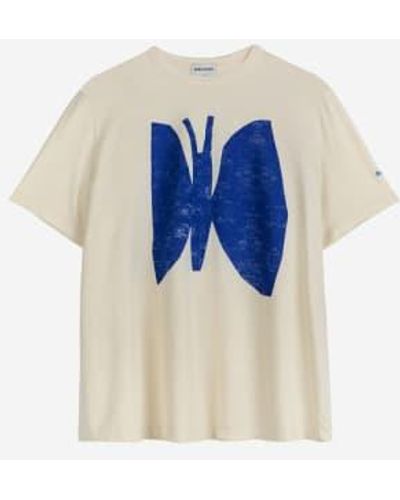 Bobo Choses Butterfly T-shirt S - Blue