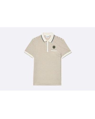 Lacoste Short Sleeve Shirt S / - Natural