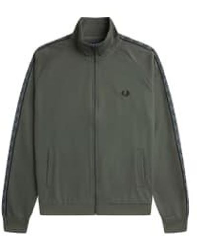 Fred Perry Contrast tape track field / black - Verde