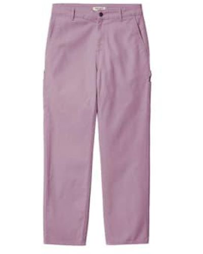Carhartt Pants For Woman I032966 Daphne - Viola