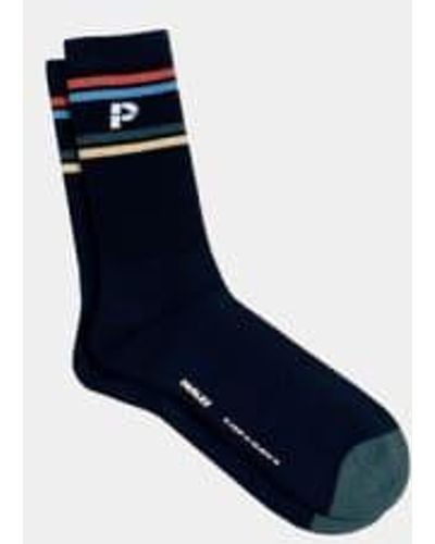Parlez Bane Socks Navy One Size - Blue