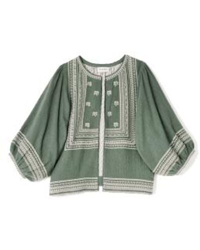 M.A.B.E | Reba Jacket Khaki Small - Green