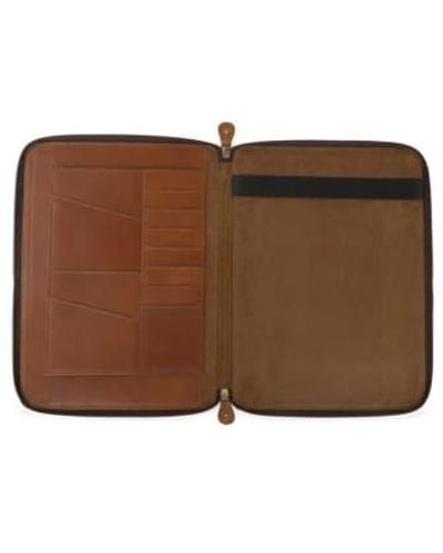 VIDA VIDA A4 Leather Document Holder Leather - Brown