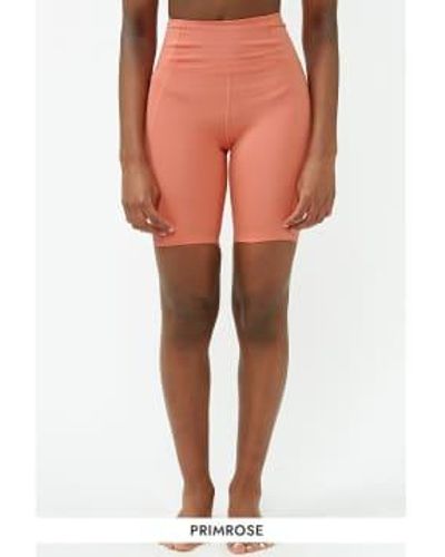 GIRLFRIEND COLLECTIVE Pantalones cortos bicicletas gran altura - Naranja