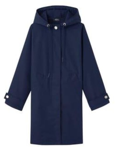 A.P.C. Parka Sussex - Blau