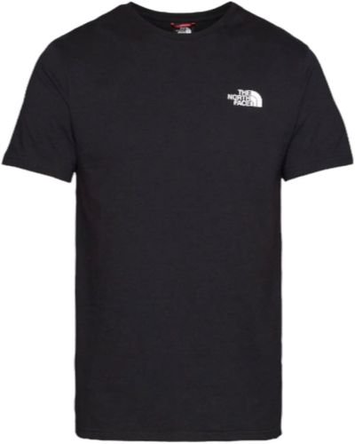 The North Face T Shirt Collage Uomo Summit Gold - Nero
