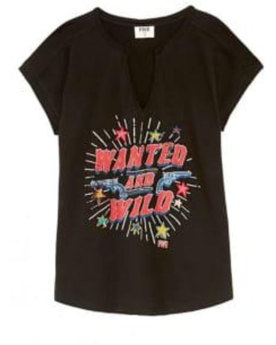 Five Jeans Wanted T Shirt Xsmall - Black