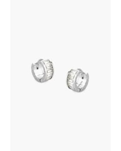 Tutti & Co Ea599s Glade Earrings - White