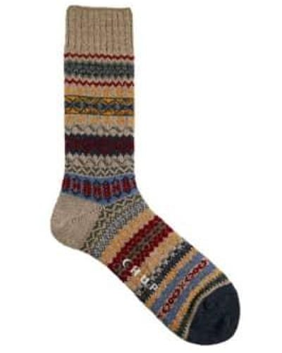 Chup Socks Bungalow Socks - Marrone
