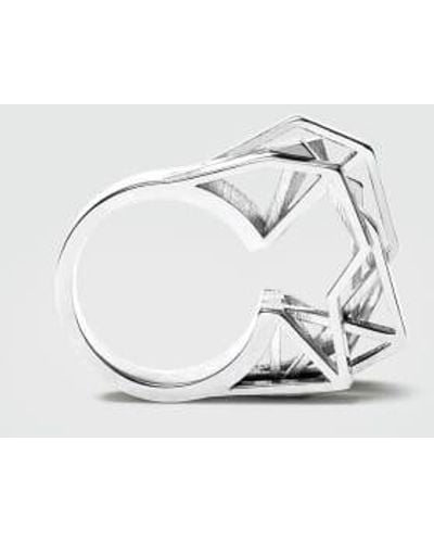 RADIAN jewellery Solitaire Ring Or 925 - Metallizzato