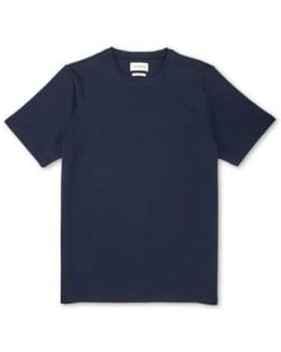 Oliver Spencer Heavy T-shirt Tavistock Navy L - Blue