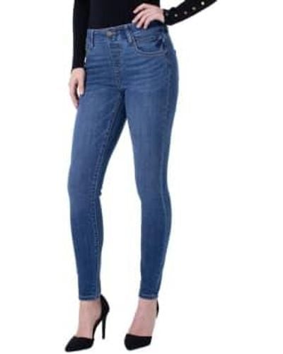 Liverpool Jeans Company Cartersville Gia Glide Pull On Jeans - Blu