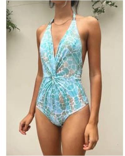 Sophia Alexia Pebbles Tahiti Twist Swimsuit 8 - Blue