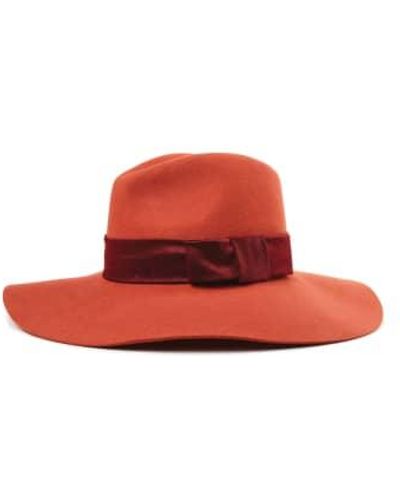 Brixton Henna Piper Hat Xs . - Red