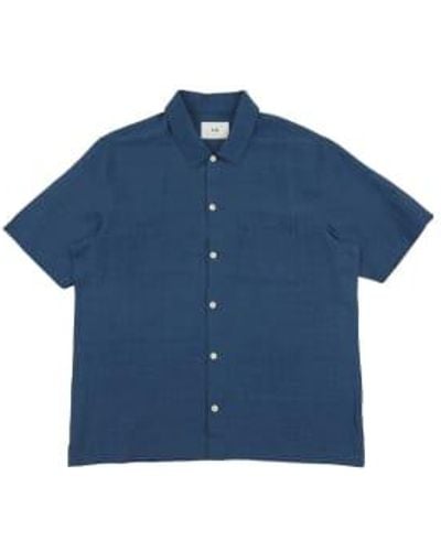 Folk Gabe Shirt - Blue