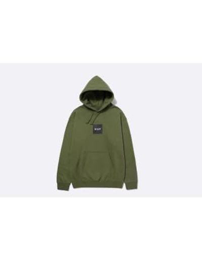 Huf Set box hoodie - Verde