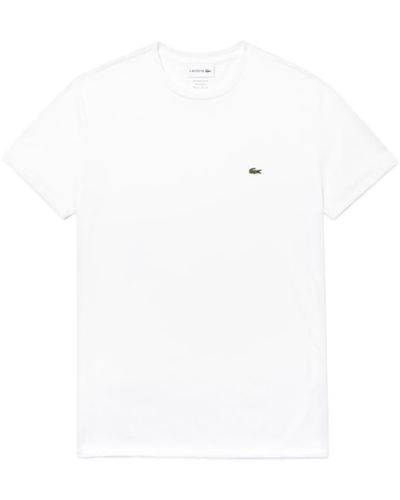 Lacoste T-shirt Pima blanc