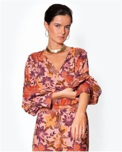 Sophie and Lucie Alfil Flower & Blouse 34 - Red