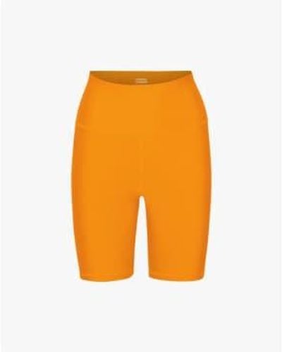 COLORFUL STANDARD Pantalones cortos bicicleta activos soleados naranja