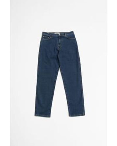 Jeanerica Autobahn -Jeans mitten im Vintage - Blau