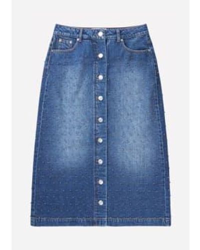 Munthe Lally Skirt - Blu