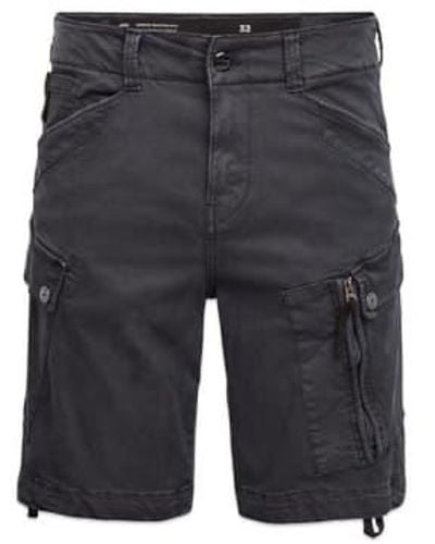 G-Star RAW Roxic cargo-shorts mazarine garment dyed - Grau