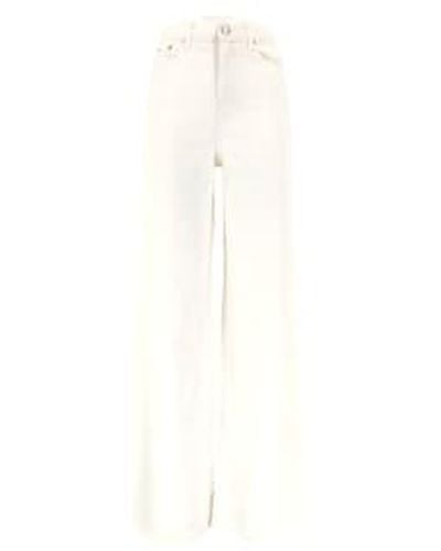 Roy Rogers Pantalones leche marta - Blanco