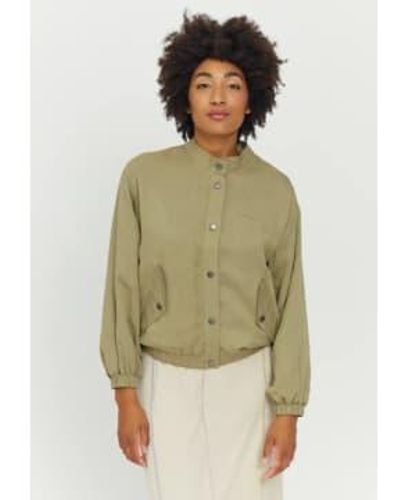 Mazine Salley Jacket Or Moss - Verde