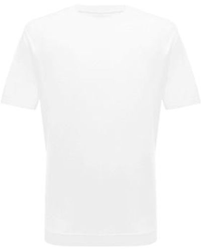 Circolo 1901 Baumwollmix-jersey-t-shirt - Weiß