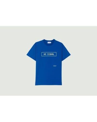 Avnier T-shirt source sans signal - Bleu
