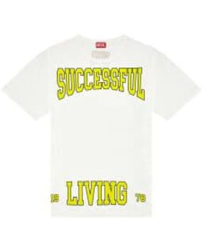 DIESEL Boxt N9 Successful Living Collage T - Yellow