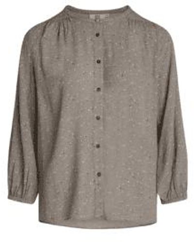 Noa Print Long Sleeve Shirt From - Grigio