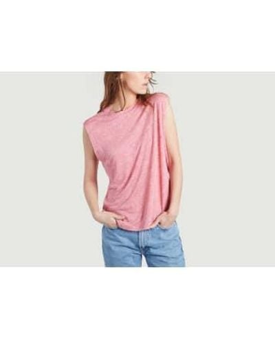 IRO Lankac T-shirt L - Pink