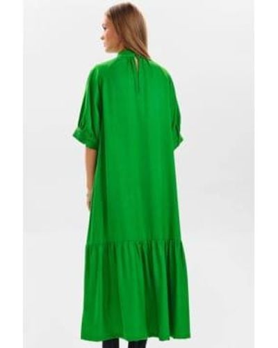 Numph Sanvi Dress Xs - Green
