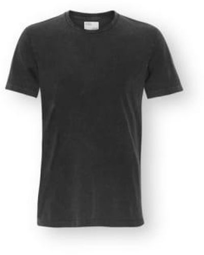 COLORFUL STANDARD Classic Tee Faded S - Black