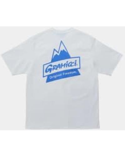 Gramicci Peak T Shirt 2 - Blu