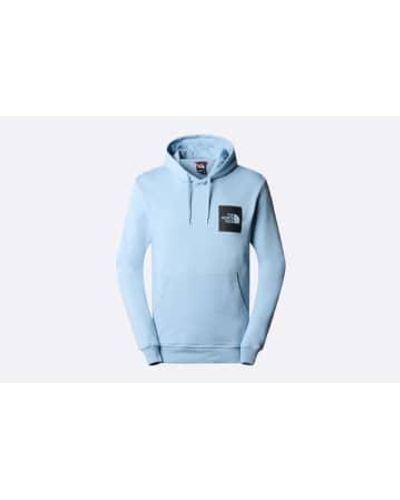 The North Face Fine Hoodie Steel M / - Blue